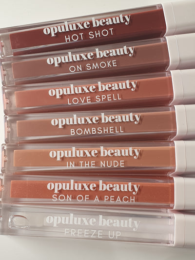 opuluxe beauty haute lipgloss bundle