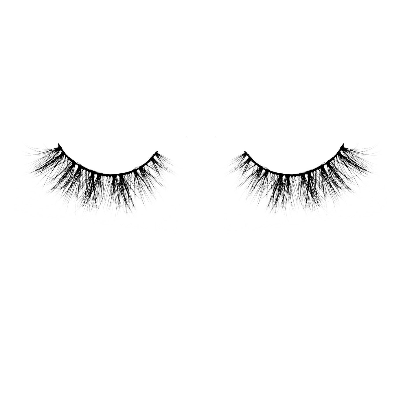 FLUTTER 3D Luxury Mink Lashes Opuluxe Beauty® wispy winged eyelashes